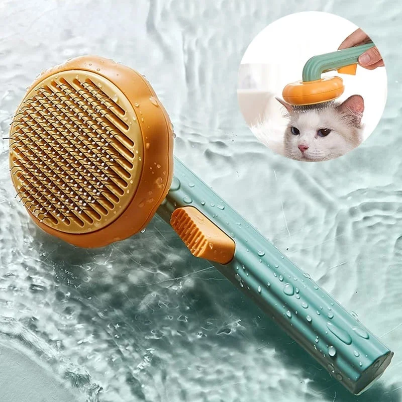 Pet Brush Pumpkin - Pente Macio