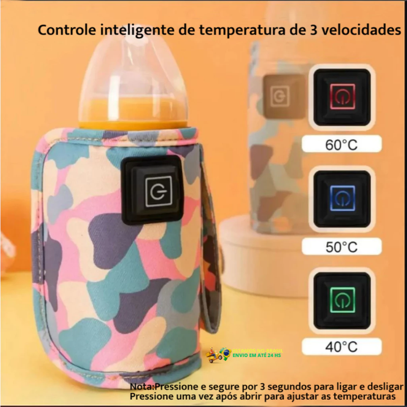 Aquecedor de Mamadeira Usb Portatil