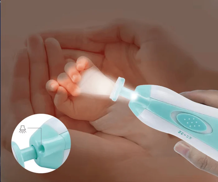 Lixa Elétrica de Unha Para Bebê - BabyTrim